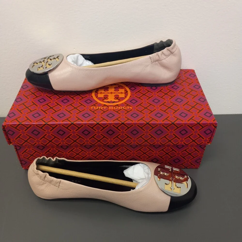 Tory Burch Claire Flat Shoes Size 5....New